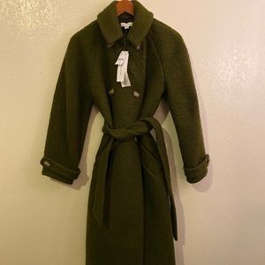 Topshop boucle trench coat “NWT”